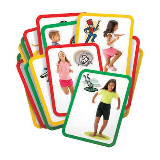 Roylco&#xAE; Busy Bodies: Gross Motor Exercise Cards